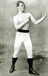 Tommy Warren, 1885 (sepiafoto)